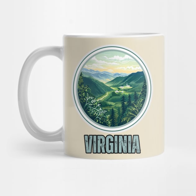 Virginia State USA by Mary_Momerwids